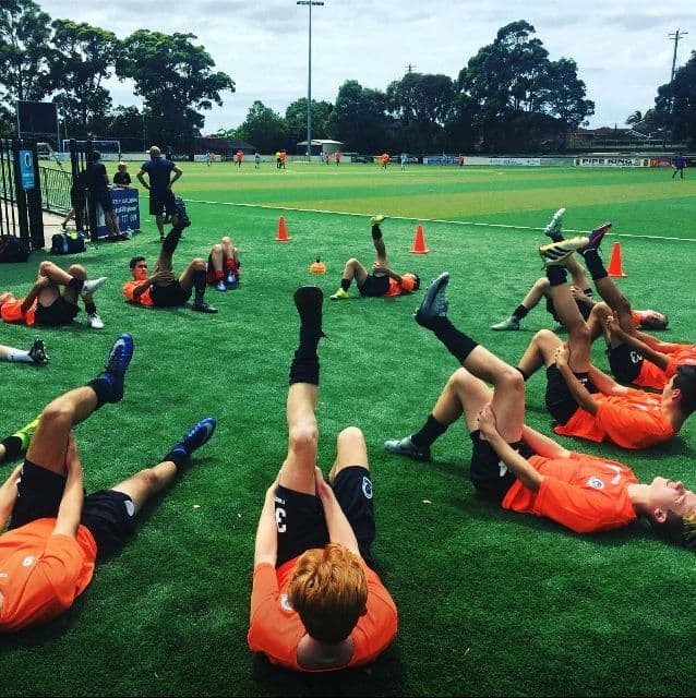 Competitive youth soccer